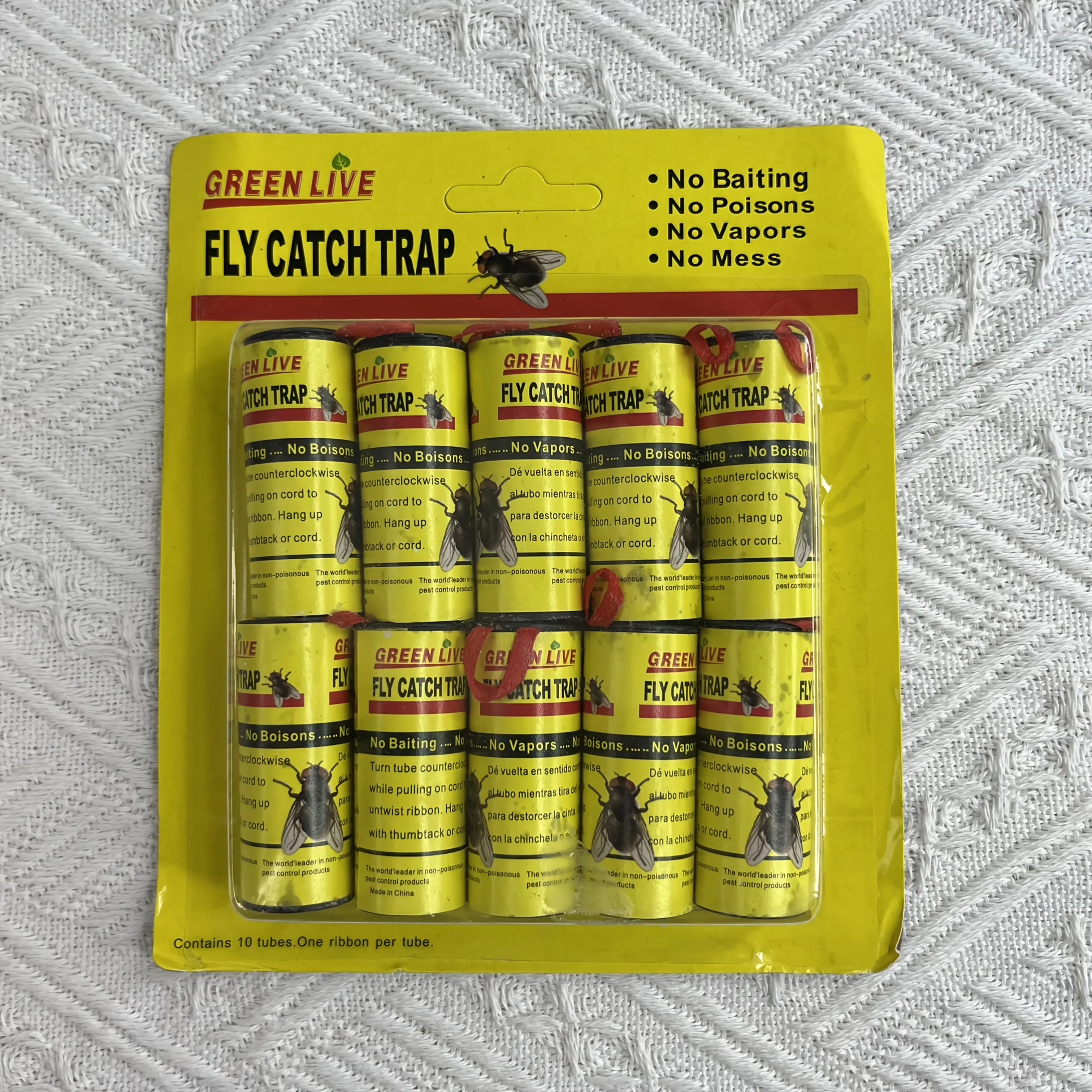 Fly Glue Roll Sticky Fly Paper Trap Strong Adhesive Fly Catcher Board Indoor Outdoor Pest Control