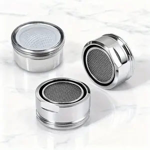 Three-Piece Anti-Splash Faucet Bubble Sprayer Head, Plastic/metal Kitchen Sink Spray Nozzle, Easy DIY Installation, Home Bar Shower Pool, Faucet Sprayer Attachment