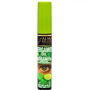 Alma Belleza Cosmetics Bergamot Oil Mascara for Eyelashes Use - 0.45 oz Tube with Mascara Brush Included
