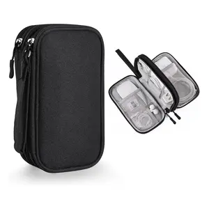 Organizer Travel Case, Bevegekos Small Carrying Tech Kit for Electronics and Accessories, Waterproof