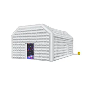 VEVOR Inflatable Nightclub, 26.2x 19.7x 13.1 Ft, Blow up Party Tent with 1100W Blower, Large Inflatable Night Club Tent for Adults, Easy Setup Inflatable House Air Cube for Wedding Birthday WhiteVEVOR Super Brand Day