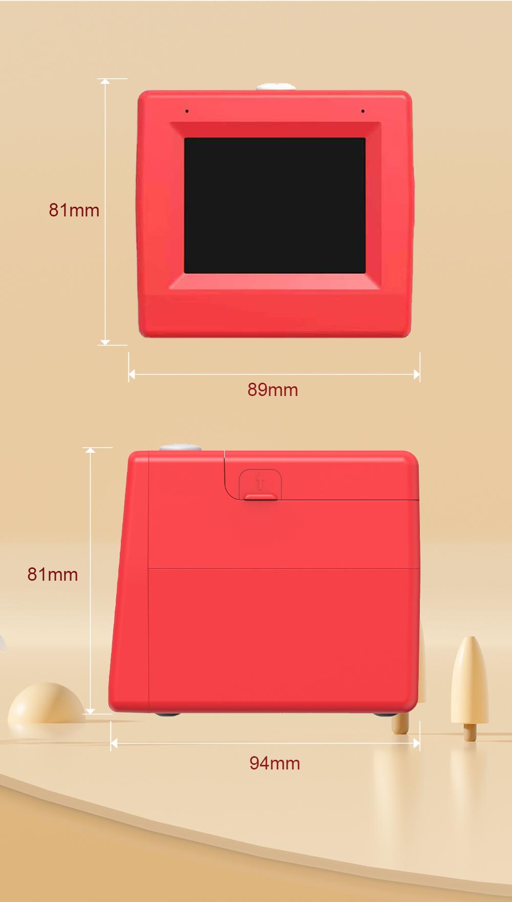 Smart AI Voice Sticker Printer - Wireless Inkless Thermal Maker | Portable DIY Creative Tool & Educational Tech Gift for All Ages | Home Office & Scrapbooking Essential