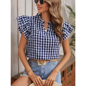 Gingham blouse