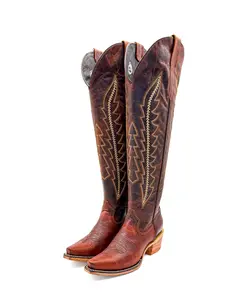 Cowboy Boot Maya Tall Cognac