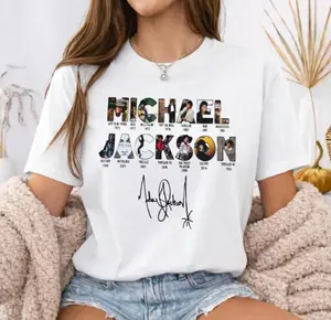 [FREESHIP] Hot Michael Jackson 90s Retro Graphic T-Shirt All Color