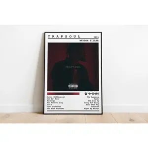 Bryson Poster Print | Album Poster |Minimalist Music Print - Perfect for Bedroom & Living Room Wall