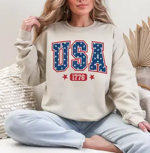 USA 1776 Sweatshirt or T-Shirt, DTG Printed