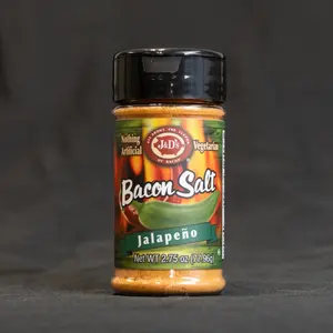 J&D’s Jalapeño Bacon Salt, Bacon Flavored Seasoning Salt, Kosher, Vegetarian