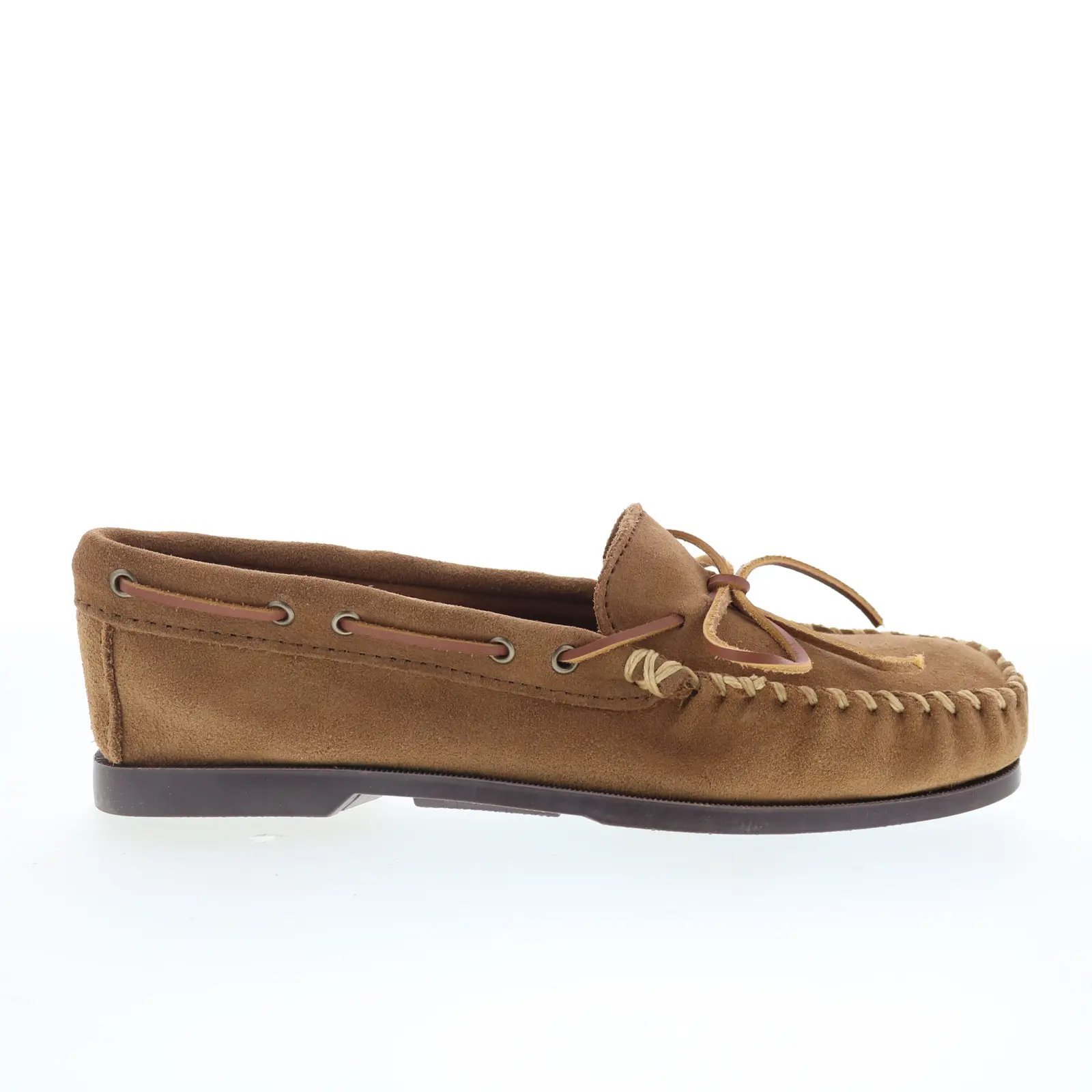 mokaren☆　0527 Minnetonka Camp Moc 747W-DST Mens Wide Loafers & Slip Ons Moccasin