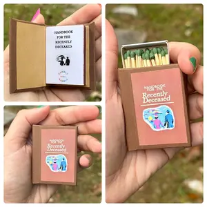Beetlejuice MATCHBOOK by Candle with a Handle, handmade