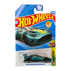 Hot Wheels 2024 Aston Martin Vantage GT3 Teal Mainline 125/250 Diecast Car