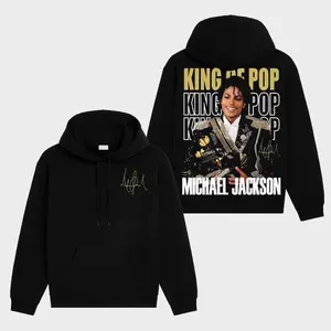 (Ver 4) Michael Jackson King Of Pop Michael Jackson New Movie 2026 Unisex Oversized Cotton Hoodie Sweater T-Shirt, The King Of Pop Hoodie Sweater T-Shirt, Vintage Music Merch Sweatshirt Hoodie T-Shirt, Retro 90s Pop Music, New Album Gift For Fans
