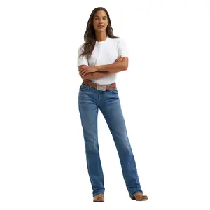 112379427 Wrangler Women's The Ultimate Riding Bootcut Willow Mid Rise Jean - Margo