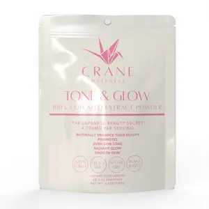 Tone and Glow - Coix Seed Extract Powder - 100% Non-Gmo - Skin Repair, Anti-aging, Reduce Hyperpigmentation, Radiant Glowing Skin, Japanese Beauty Healthcare Supplement