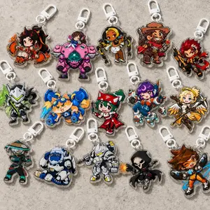 15 Ops (NOT COMBO 15) Overwatch Acrylic Keychains, Cute Game Merch