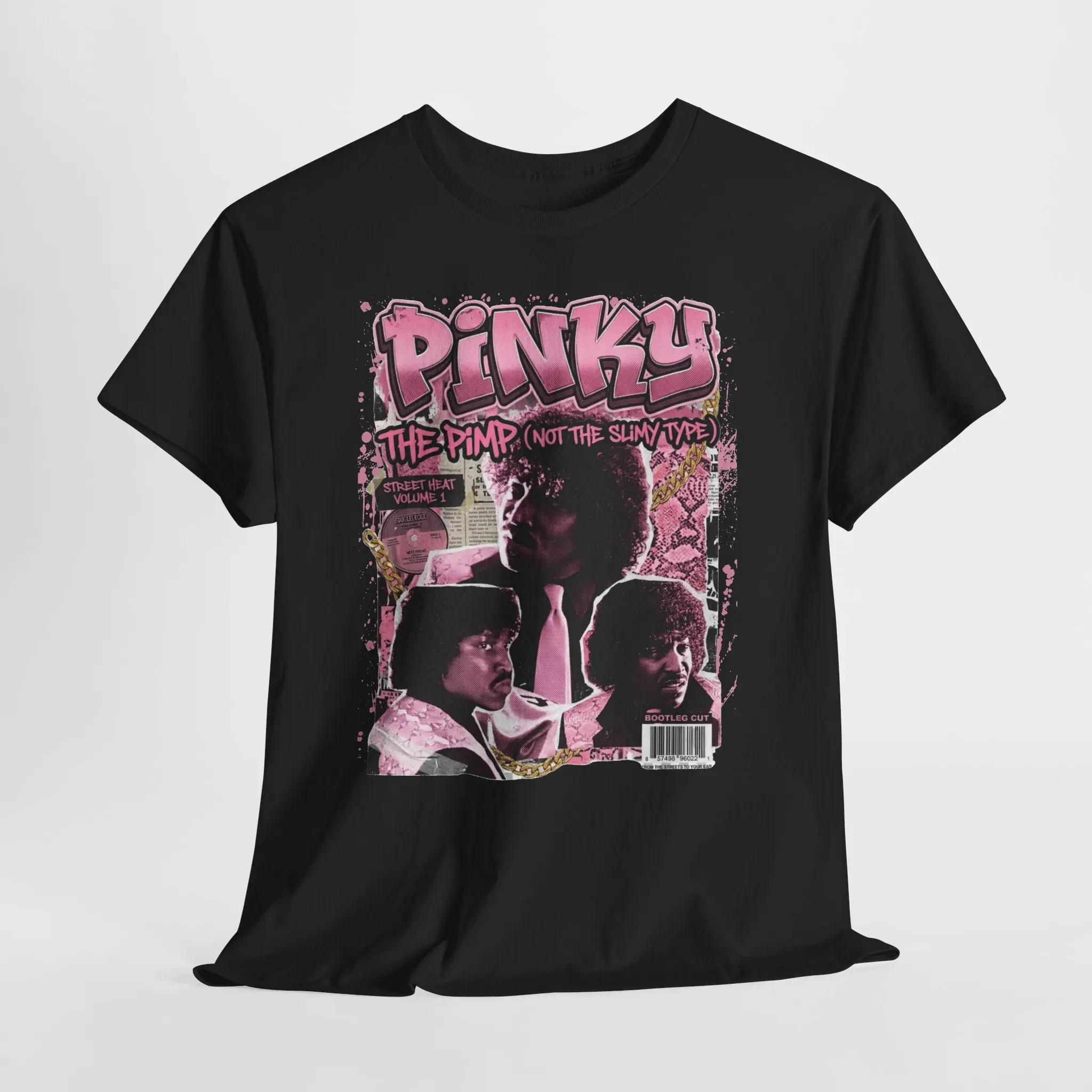 Pinky Retro Comic Tee — Vintage 90s Pop Art Graphic T-Shirt