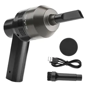 Mini Desktop Vacuum Cleaner USB Rechargeable, Cordless, Handheld Dust Buster for Keyboard & Car