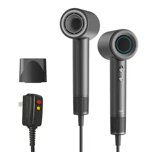 Bowei-B11 High-speed Hair Dryers 110,000 RPM Brushless Motor Blow Dryer w/ Ionic Technology 3 Temperature Settings Thermo Control, Perfect Present for Men Women Friend Family Gift Christmas New Year Viral Hairdryer Fast Drying blow dryer  thermal brush