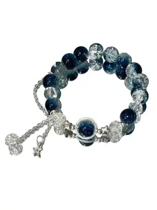 Galaxy Drown Star Bracelet Unique Design Versatile Sweet Bff Bracelet, Cute Friendship Jewelry for Women, Beaded Bracelet