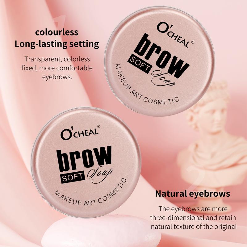 【Long-Lasting Waterproof Brow Gel】 for women Clear Transparent Gel, Brow Lift,  Clear Shaping Wax For Holding Brows In Place, Creates A Fluffy Feathered Look,Component safety Eyebrow Tattoo Christmas and New Year gifts pencil lipstick Set warm mascara
