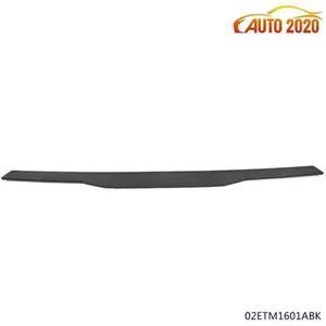 Black Tailgate Molding Cap Spoiler Cover Fit For 2004-2012 Nissan Titan Pickup