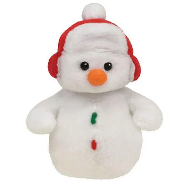 TY Holiday Baby - COTTONBALL the Snowman (4.5 inch)