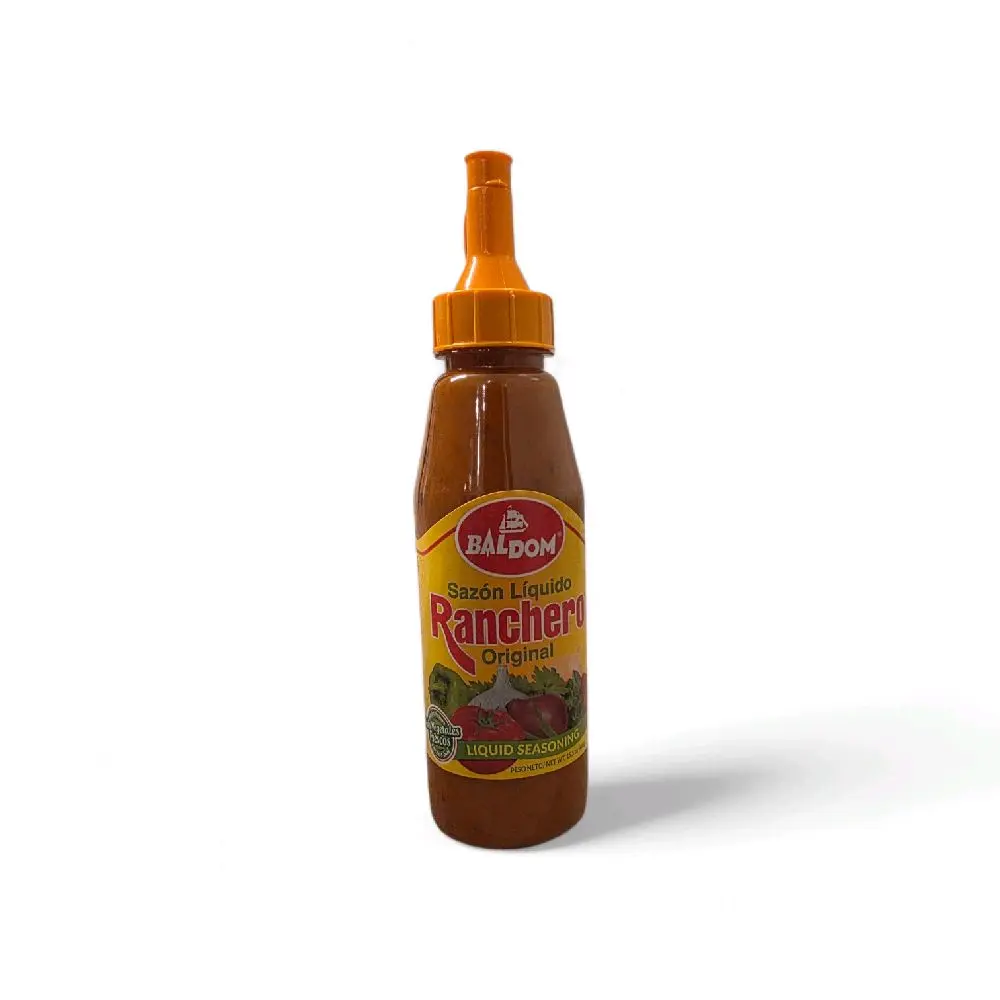 Baldom Ranchero Original Liquid Seasoning - Authentic Flavor for Cooking & Dining