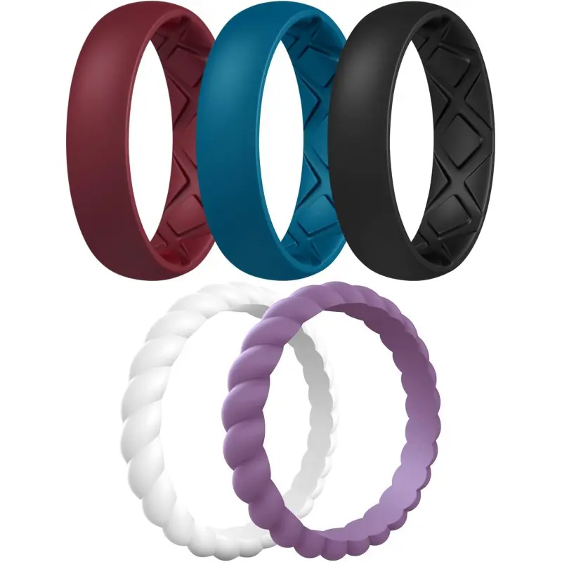 SETF2-Maroon, Blue Jewel, Black, White, Orchid Haz