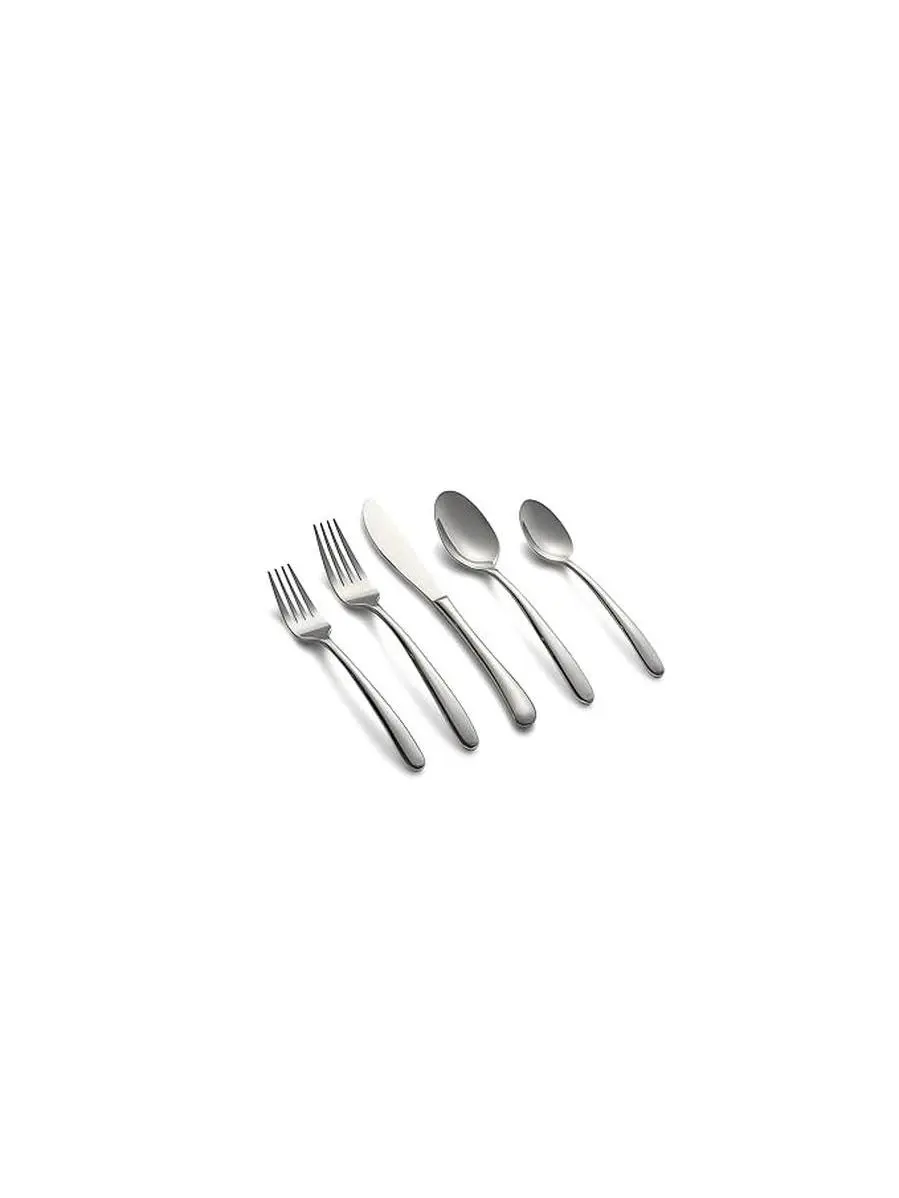 Cambridge 347945CNW13R Jude Mirror 18-0 Stainless Steel Silver Flatware Set - 45 Piece