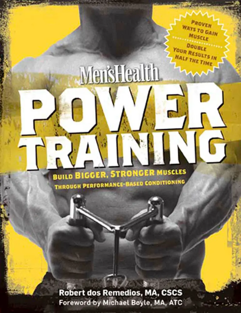 USED Book - Men's Health Power Training: Build Bigger, Stronger Muscles Through Performance-Based Conditioning by Dos Remedios, Robert (Paperback) - english