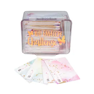 100 Savings Challenge Envelope Bundle Box