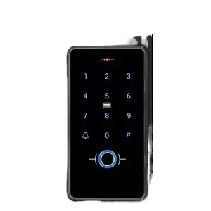 Waterproof fingerprint card swipe password lock access control system all-in-one machine intelligent controller attendance machine
