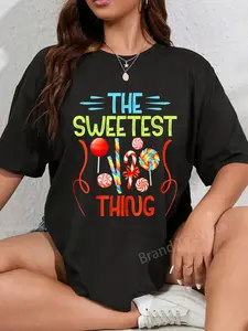 100% Cotton The sweetest Thing Candy T-Shirt