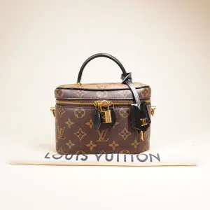 Pre-owned Louis Vuitton Canvas Crossbody Bags Reverse Monogram Vanity PM Shoulder Bag