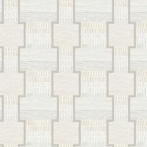 La Broderie Grey Wallpaper
