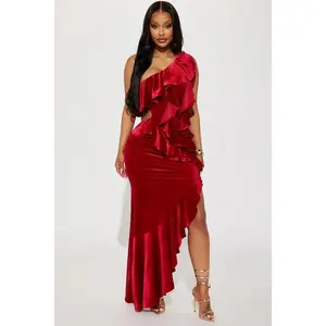 Velvet Maxi Dress