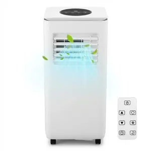 10,000 BTU Portable Air Conditioner - 3-in-1 AC with Dehumidifier & Fan - Quiet, Energy Efficient, Remote, Auto Swing, Sleep Mode, Cools up to 450 Sq.Ft, Home/Office/Bedroom/RV