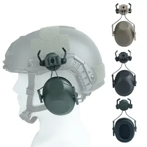 BOOIU Tactical Earmuff Bracket Set Foldable Hearing Protective Earmuffs Outdoor Sports Hunting Ear Protection