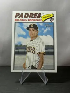 2026 Topps Heritage Bradgley Rodriguez San Diego Padres Near Mint or Better