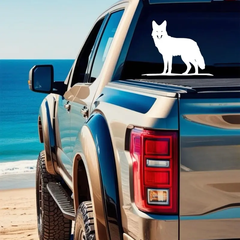 Coyote Decal for Car Yeti Cup Cooler or Any Hard Surface Awesome Design Perfect for Vehicle Personalization