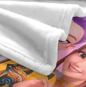 K-pop Fantasy Idol Theme Blanket, Soft Warm Trendy Throw for Fans, Perfect Gift for Lovers, Decorative Home Accessory