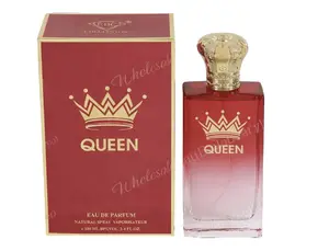 Queen Eau De Parfum For Women 3.4oz Sealed Fruity-Floral Long Lasting Perfume Inspired by Queen with Juicy Citrus & Sweet Cherry Notes