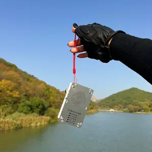 DIYCOM Multifunctional Emergency Charger Hand Crank Power Generator with Emergency Lighting, Radio Broadcast & Electronic Ignition for Outdoor Camping, Hiking & Survival Use