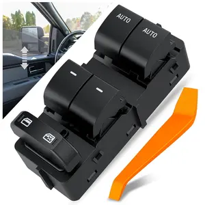 Nilight Power Master Window Switch Compatible with 2011 2012 2013 2014 Ford F-150 Front Left Driver Side Windows Control Switches Replacement Set with Removal Tool