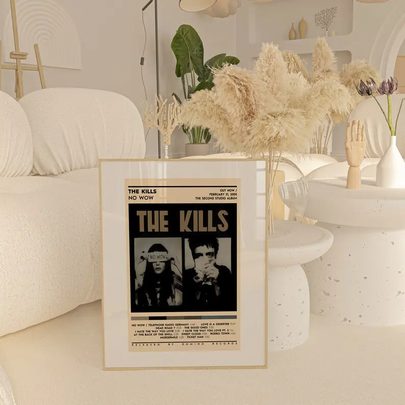 The Kills - No Wow Album Poster / Album Cover Poster / Poster Print / Custom Poster / Wall Art / Album Poster Gifts