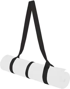 Yoga Mat Carrier Strap  Adjustable Thick Sling with Stretch Band | Heavy-Duty Shoulder Strap for Carrying Large Yoga Mats, Pilates & Fitness Gear