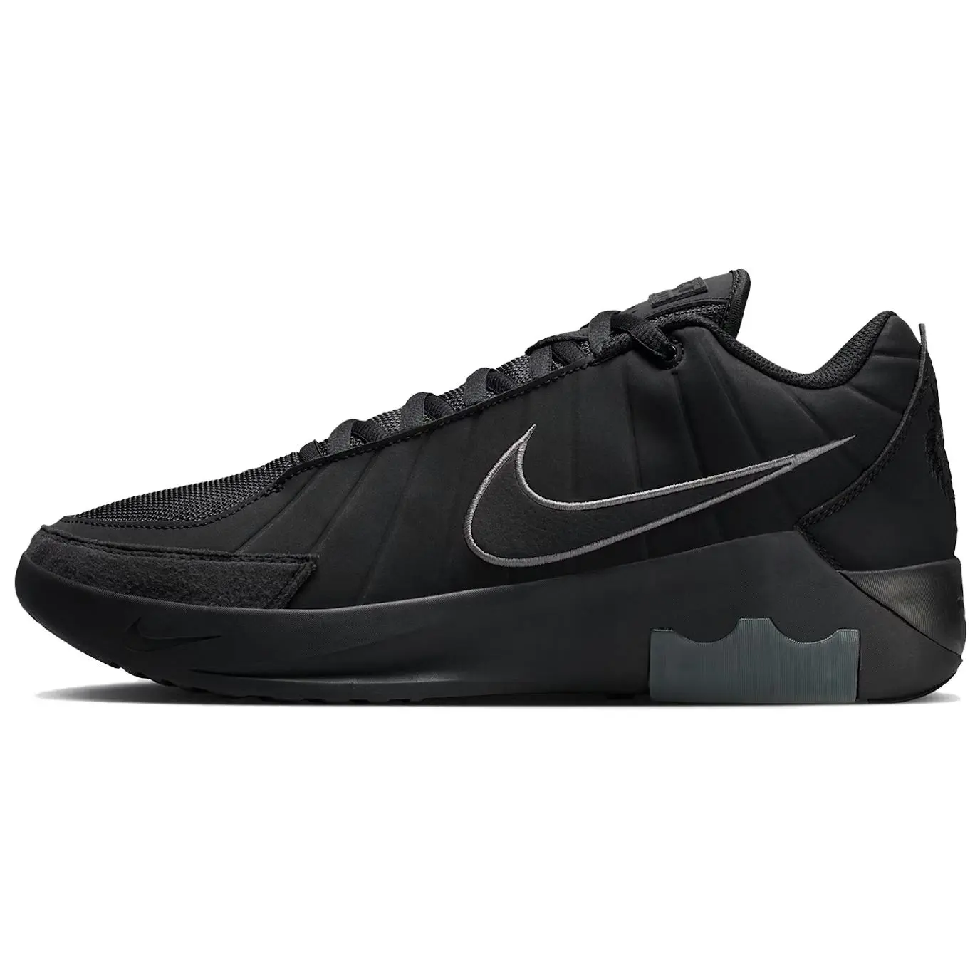 Nike LeBron Witness 9 'Black Iron Grey' Male Sports Sneakers, Multi-Size, Cushioning Sports Footwear for Outdoor Activities, Shoes, 8-12 Us, Men's, Us M 12, Sporty Men's Sneaker
