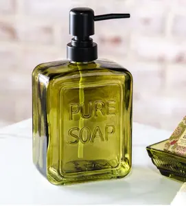 Green Soap Dispenser