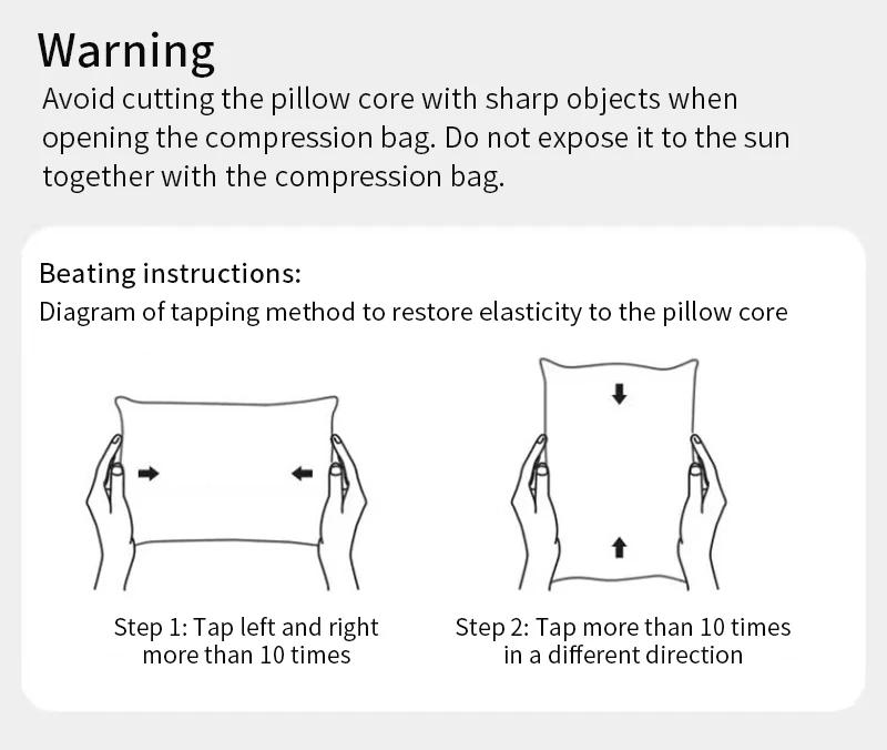 1-Piece High-Quality All-Season Neck Support Pillow Core, Machine Washable, Breathable, Soft Pillows, Ideal for Side Sleepers & Back Sleepers