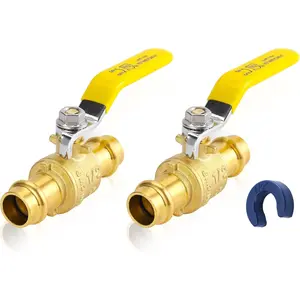 3/4" Press X Press Pro Brass Ball Valve with EPDM (2)